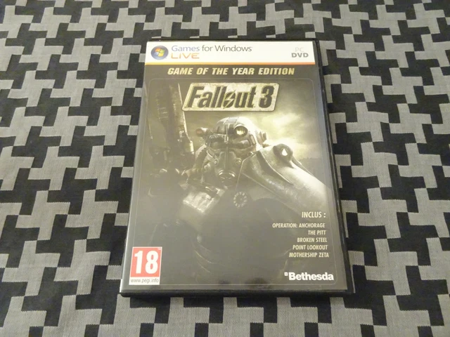 FALLOUT 3 GAME Of The Year Edition Sony Playstation 3 (Ps3) Fr (Neuf - Brand New EUR 67,19 - FR