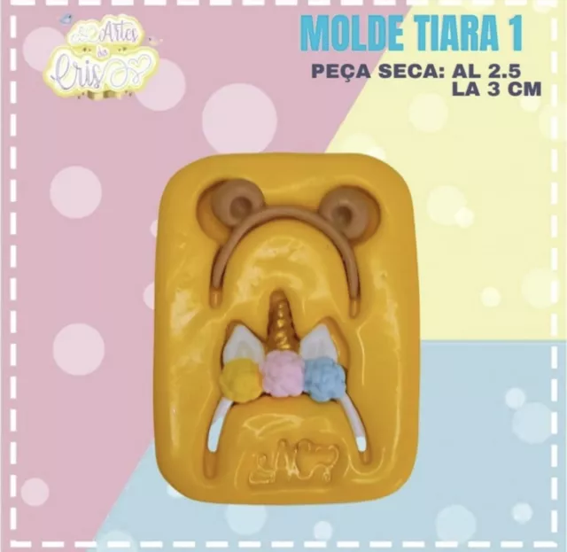 Molde De Silicona Para Porcelana Fria o Flexible, Resina, Arcilla, Jabón, Velas