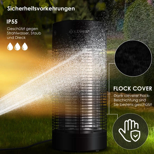 RETOURE Standheizstrahler Infrarotheizung Heizstrahler Energieeffiziente 53cm 8
