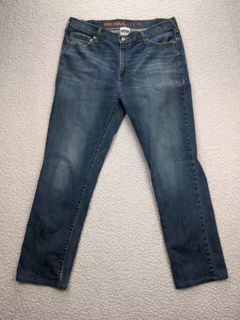 Urban Pipeline UP Max Flex Taper Mens Size 38x32 (38x30) Blue Jeans Med Wash