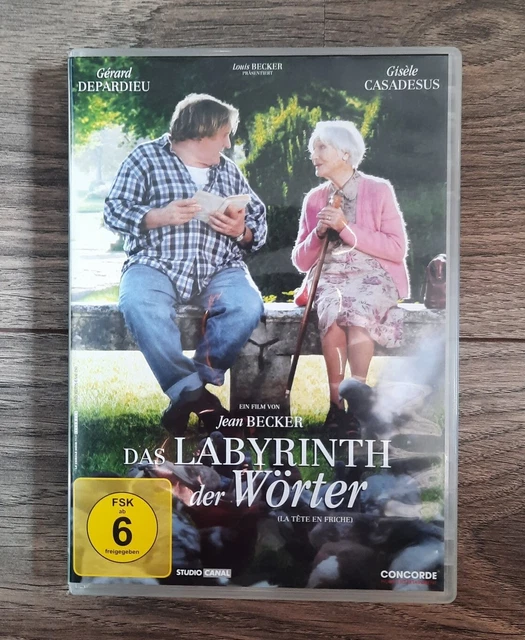 GÉRARD DEPARDIEU; DAS LABYRINTH der Wörter; DVD - sehr gut! EUR 1,00