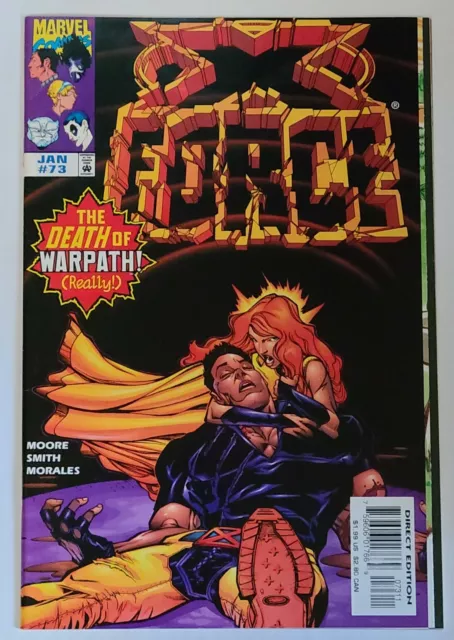 X Force #73  (Marvel 1998 Series) Nos 9.4+ Nm Grade, John Francis Moore Story!!!