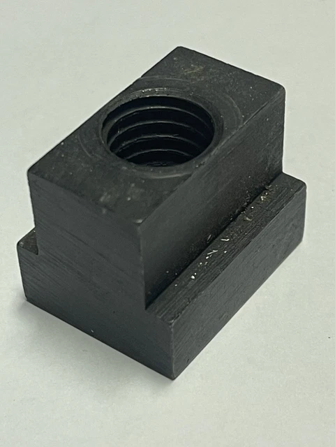 1 Pc 5/8-11x11/16 T-Nut Table Slot Tapped Through Black Oxide Finish  (JN160)