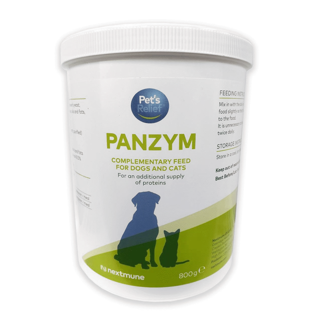 Panzym Powder For Dogs & Cats Pancreatic Enzyme Digestion Supplement All Sizes