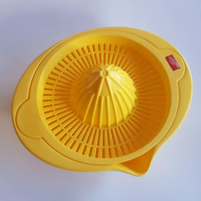 Cortes Italia pomelo naranja cítricos exprimidor cocina diseño 16cm tazón amarillo