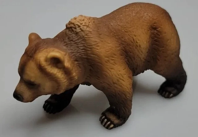 Schleich Adult Female BROWN GRIZZLY BEAR 2003 Retired Figure Wildlife