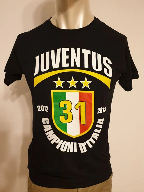 T-shirt 2014 Juventus Official Championship Italian Liga 2012-2013, taglia S-M