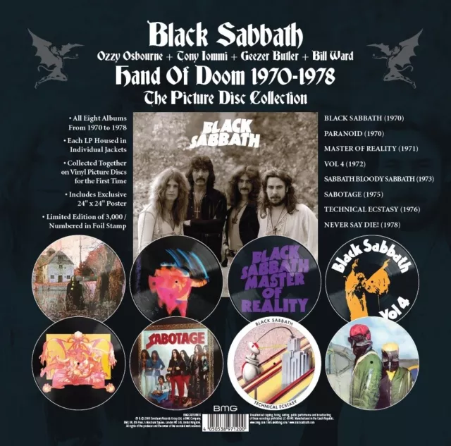 Black Sabbath Hand of Doom 1970-1978 (Vinyl) 3