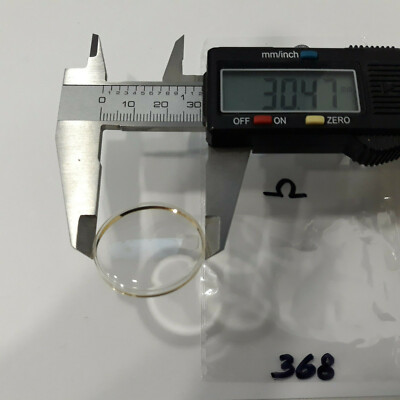 Ω Con Lupa - Aro Amarillo ARO OMEGA Ø 305 Crystal plexiglás - 