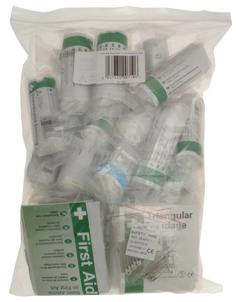 Kit pronto soccorso 11-20 persone Hse Refil R20S sicurezza pronto soccorso prodotto di alta qualità