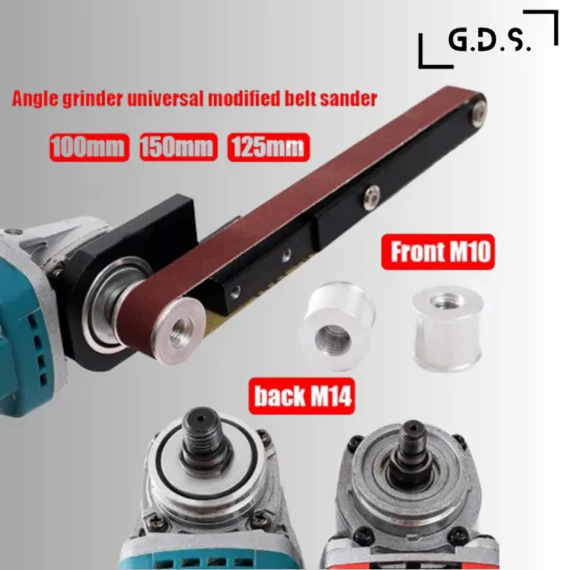 Belt Sander Adaptable for Angle Grinder 100-115-125mm 2in1 Band Kit 520 x 20 x40