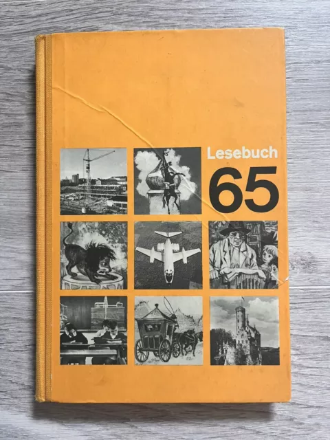 Lesebuch 65, Viertes Schuljahr,  für Grundschulen, Hermann Schroedel, 1968