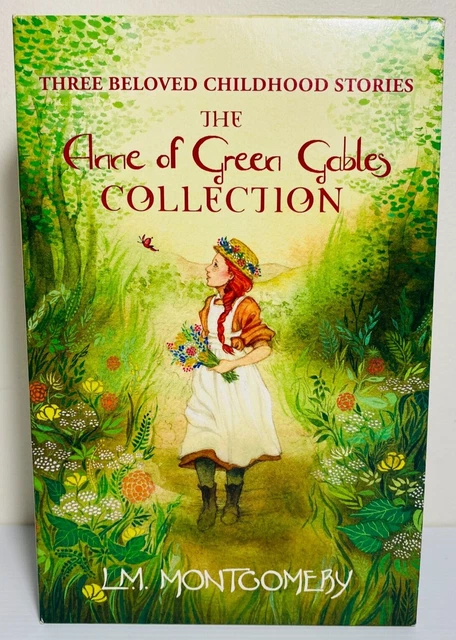 Anne of Green Gables Collection PB Books 1 2 3 Box Set LM Montgomery Avonlea
