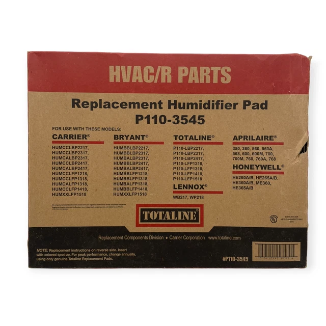 Bryant/Carrier Humidifier Water Panel P110-3545