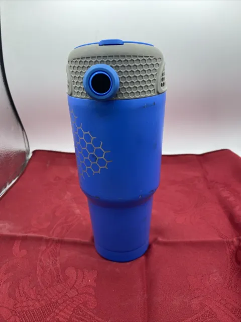 Sharper Image Breeze Blast Ultra Personal Air Cooler 30% More Power Blue