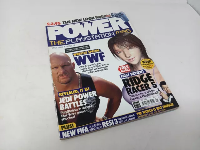 Playstation Power Magazine WWF Issue 52 May 2000 Retro/Vintage Rare