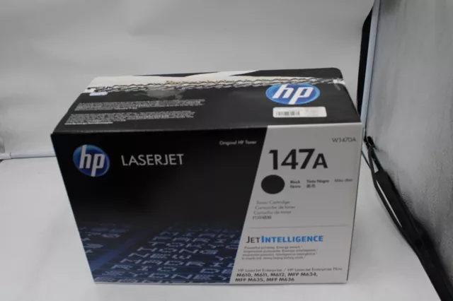 HP 147A Black LaserJet Toner Cartridge (W1470A) new open box