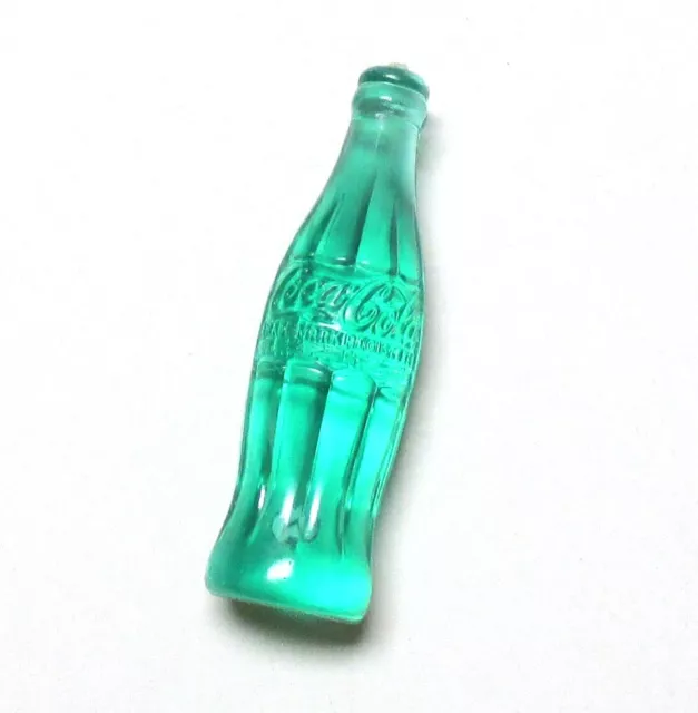 Coca-Cola Coke Bottle Miniatur Flasche USA 1970er grün