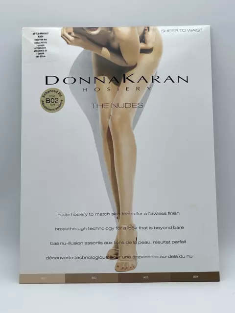 Donna Karan Hosiery Womens The Nudes Control Top Pantyhose Style-A19 