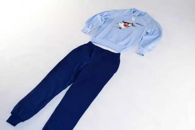 Tuta da allenamento Adidas jogging track jump suit sport vintage deadstock D 128 NUOVA