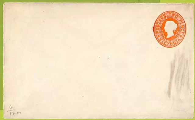 40193 - Australia VICTORIA - Postal History -  STATIONERY COVER  H & G  # 6