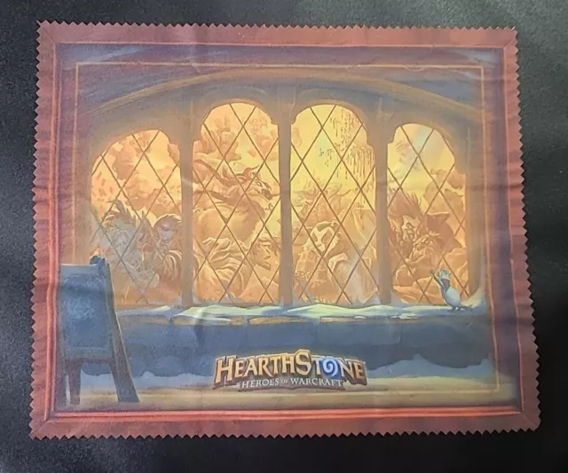 Blizzcon 2016 Hearthstone Microfiber Screen Cleaning Cloth Blizzard