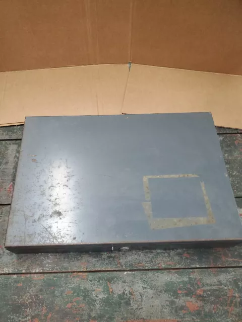 Vintage Steelmaster Lock Box.