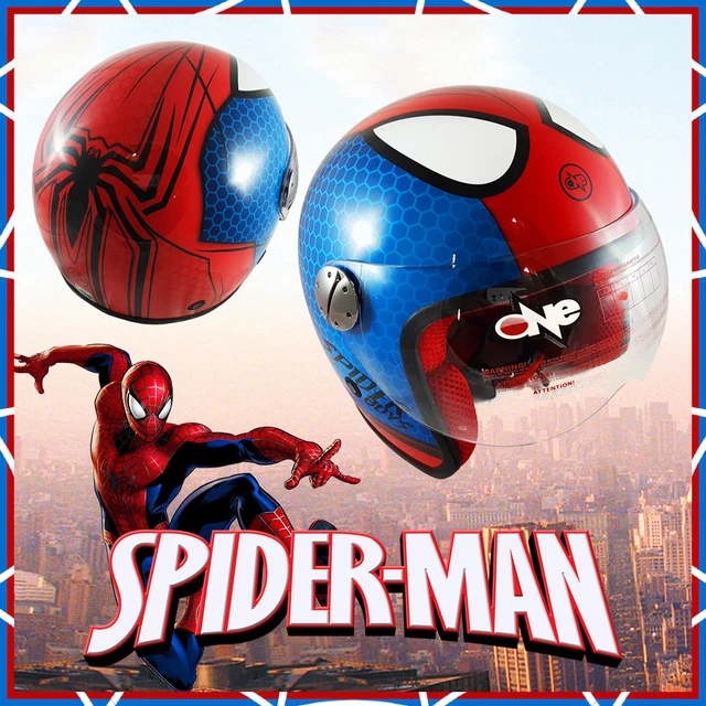 Casco spiderman sales