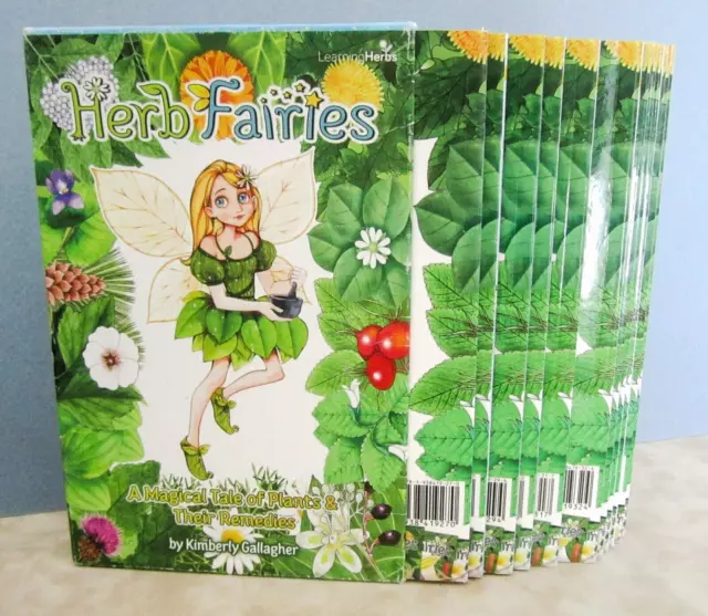 HERB FAIRIES Complete Set - 13 Books by Kimberly Gallagher w/Box-2017-Trade PB