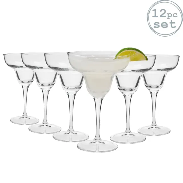 Margarita Glasses Bormioli Rocco Cocktail Drinking Glass 330ml - Set of 12
