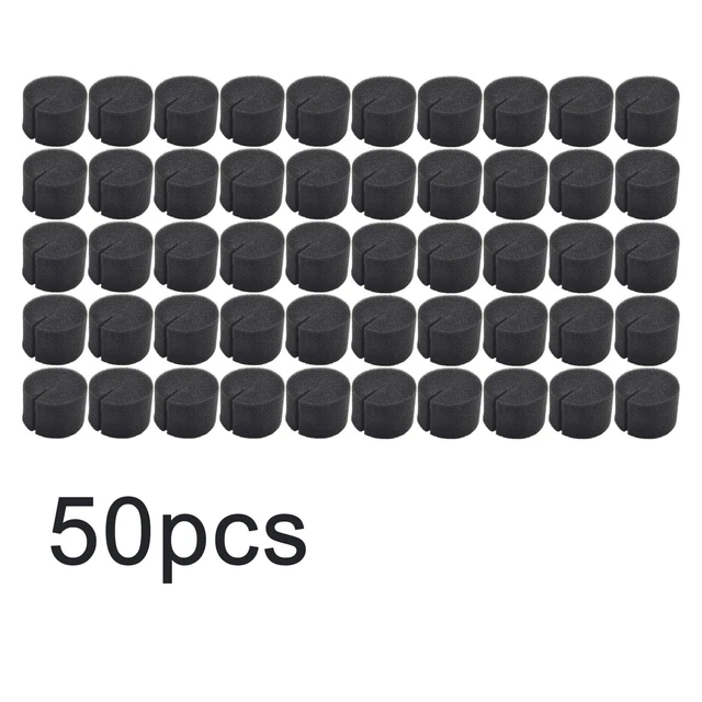 50 Pack Clone Collars Cloner Foam Premium  Inserts Garden Cloning Plant New