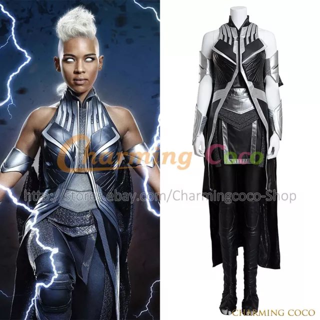 X-Men: Apocalypse Storm Ororo Munroe Cosplay Costume Uniform Halloween Outfit