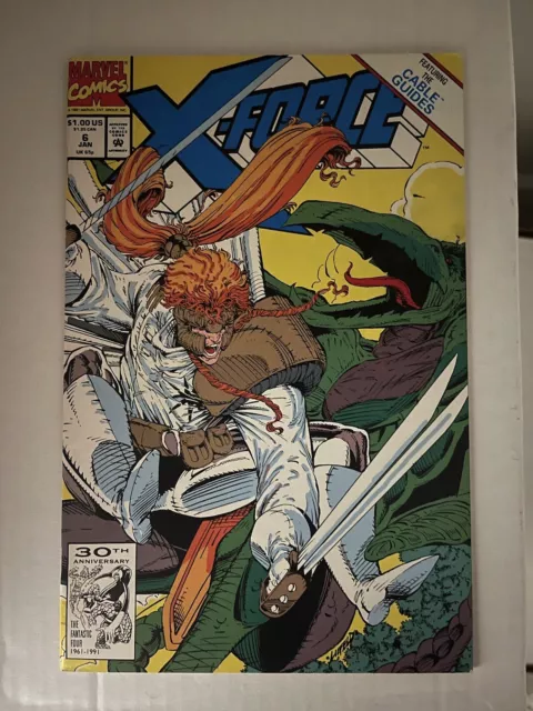 X-Force #6, Vol 1 - (1991) - Marvel Comics - VF/NM