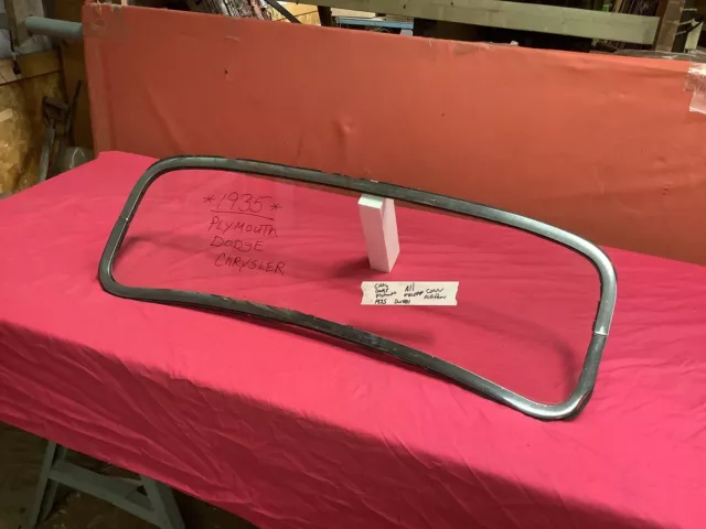1935 Plymouth, Dodge, Chrysler, windshield. Original 1935 Plymouth, Dodge, Chrysler, windshield. Original