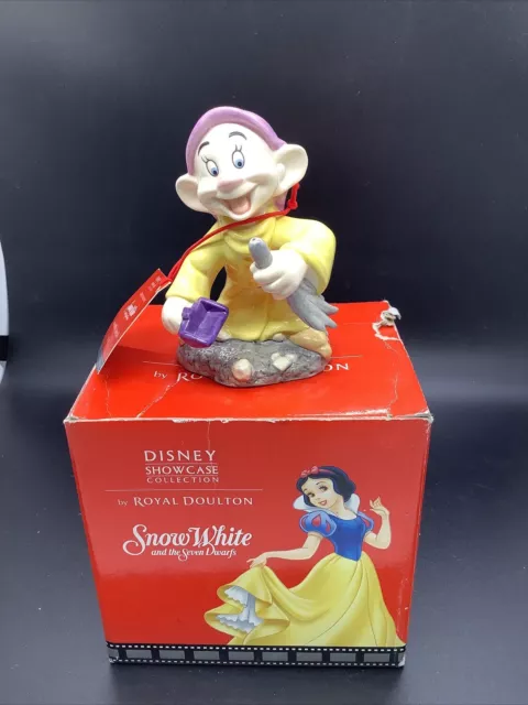 Royal Doulton Disney Showcase Snow White & Seven Dwarfs Figurine 14126 Dopey