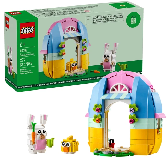 LEGO VIP 40682 la maison de jardin au printemps NEUF édition limitée de Pâques