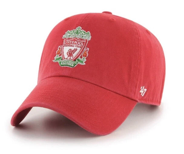 EPL Liverpool FC ’47 Brand Clean Up Adjustable OSFA Strapback Red Hat Cap EPL Liverpool FC ’47 Brand Clean Up Adjustable OSFA Strapback Red Hat Cap