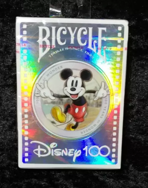 Disney/Pixar-Disney 100 Bicycle Playing Cards (New Sealed)