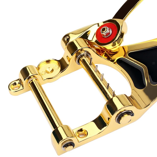 Tremolo Vibrato Bridge Tailpiece With Crank Handle for LP Archtop Guitar t- 2