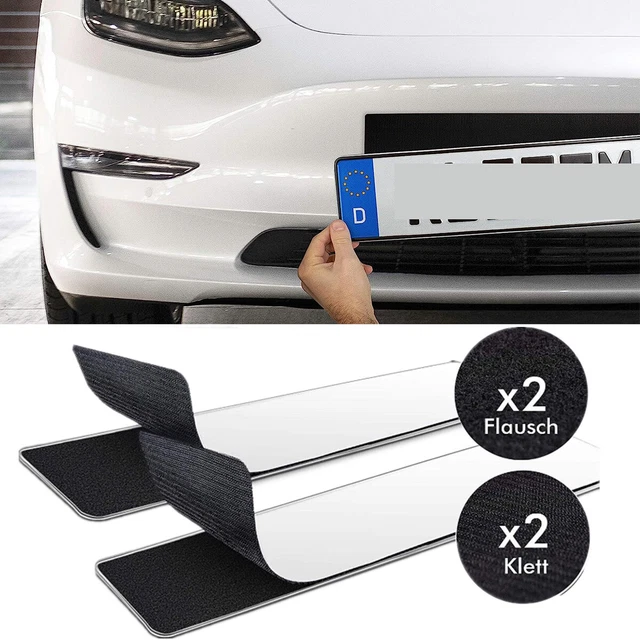 Adesivo targa auto portatarga auto nastro adesivo velcro