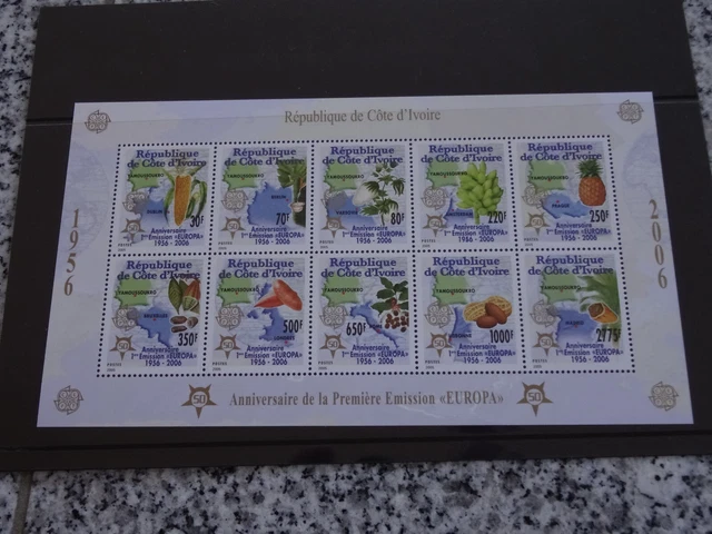Prophila Collection Briefmarken Peru 2030-2033 – 50 Jahre Europamarken, Postfrisch MNH**