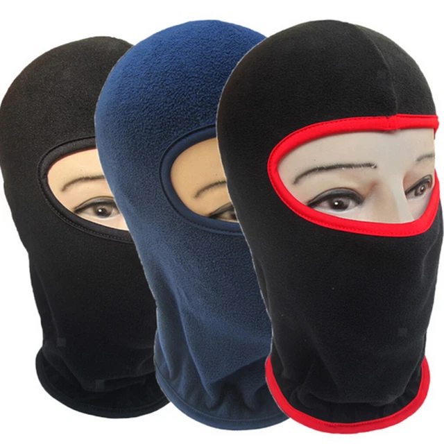 Outdoor Ski Motorrad Radfahren Vollgesichtsmaske Fleece Nackenwärmer Sturmhaube