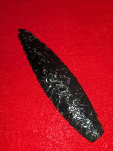 Arrowhead  ,Artifacts Relics,Authentic Obsidian COA