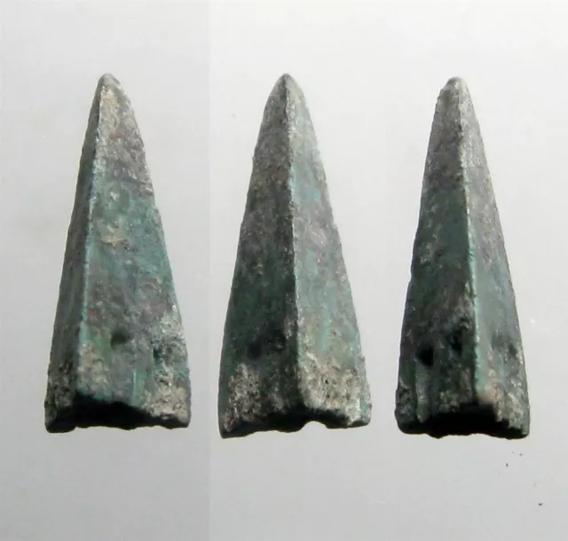 ONE ANCIENT SCYTHIAN ARROWHEAD___7th-1st Century BC___FOUND IN THE LOWER UKRAINE