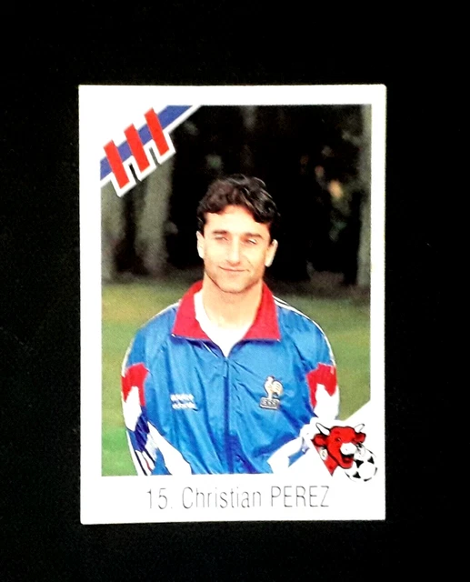 Éric Cantona Équipe De France Carte Football La Vache Qui Rit