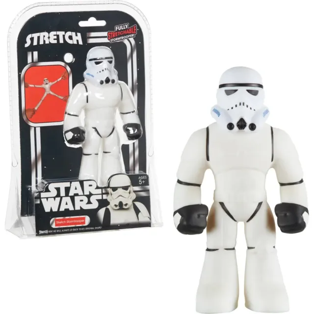 Star Wars Stretch Stormtrooper Empire Soldier Figure 16cm Tall for Ages 5+