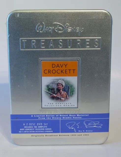 Walt Disney Treasures DVD Davy Crockett The Complete TV Series  New & Sealed.