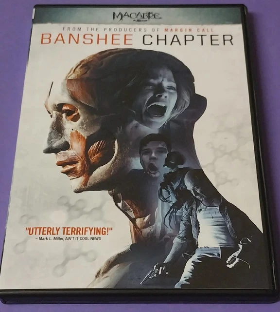 BANSHEE CHAPTER DVD Horror Movie 2013 Indie Thriller CIA