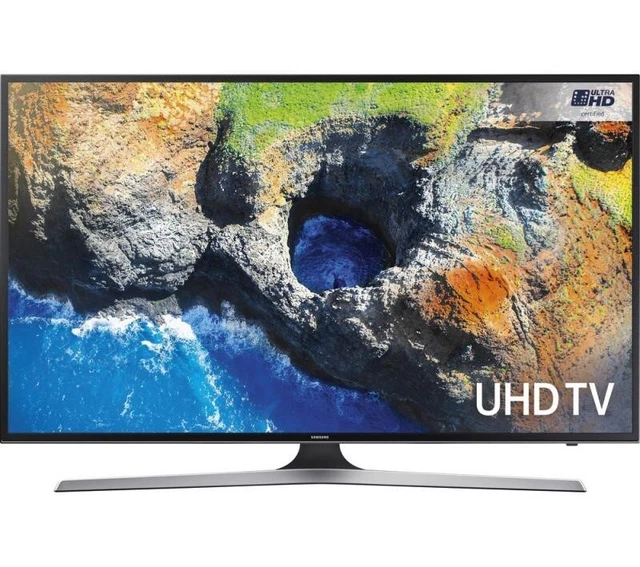 Samsung 43 Inch Smart Ultra HD 4k HDR TV UE43MU6100K In Black