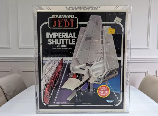 Vintage Star Wars Imperial Shuttle 1984 kenner MISB UKG Graded 75 Boxed